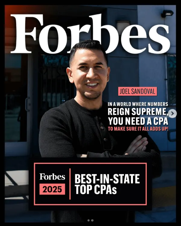 Joel Sandoval — CPA & Tax Consultant